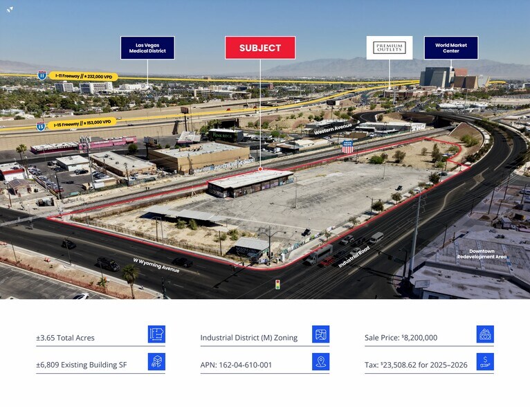 More Photos Of 1414 Industrial Rd, Las Vegas Land For Sale