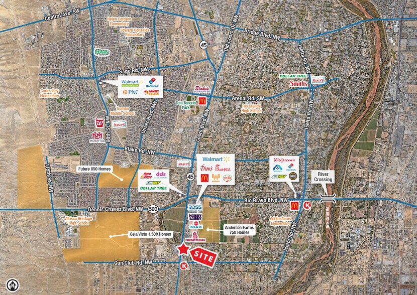 More Photos Of 4207 Coors SW blvd, Albuquerque General Retail For Lease