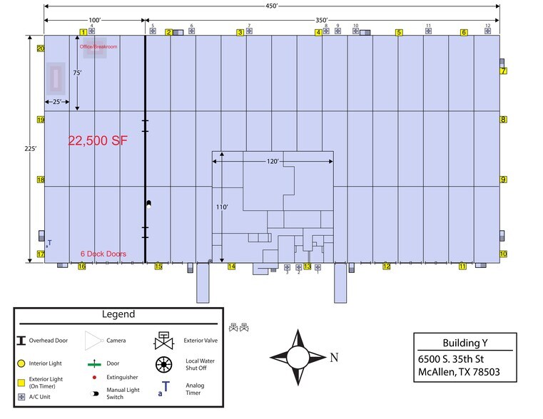 More Photos Of 6500 S 35th St, McAllen Distribution For Lease