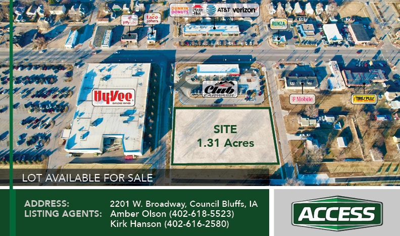 Primary Photo Of 2201 W Broadway Ave, Council Bluffs Land For Sale