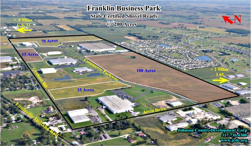 Primary Photo Of Commerce Parkway Pky, Franklin Land For Sale