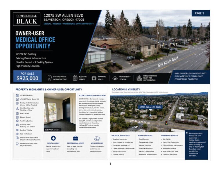More Photos Of 12075 SW Allen Blvd, Beaverton Medical For Sale