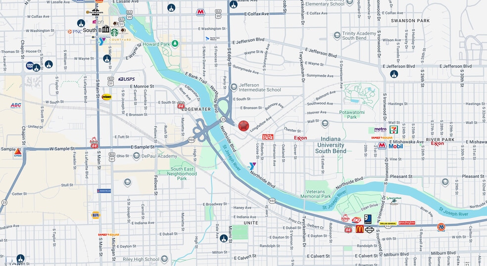 More Photos Of 1139 Mishawaka Ave, South Bend Storefront Retail Office For Sale