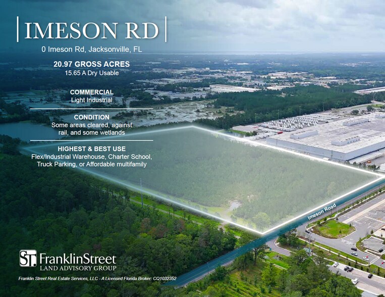 Primary Photo Of Imeson Rd, Jacksonville Land For Sale