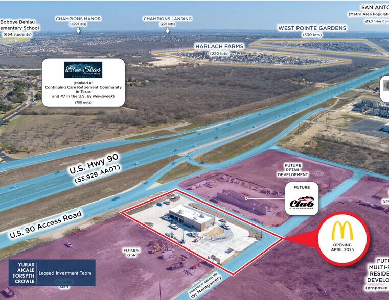 More Photos Of 12328 W US Highway 90, San Antonio Fast Food For Sale