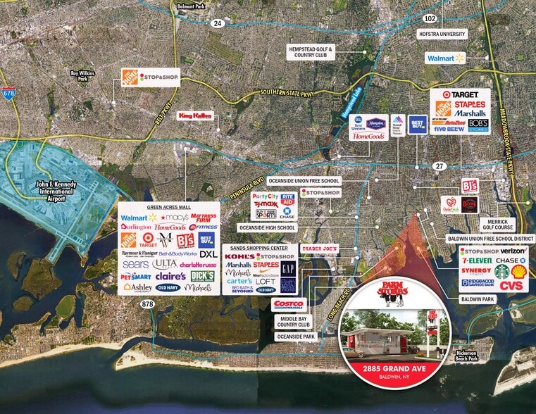 More Photos Of 2885 Grand Ave, Baldwin Freestanding For Sale