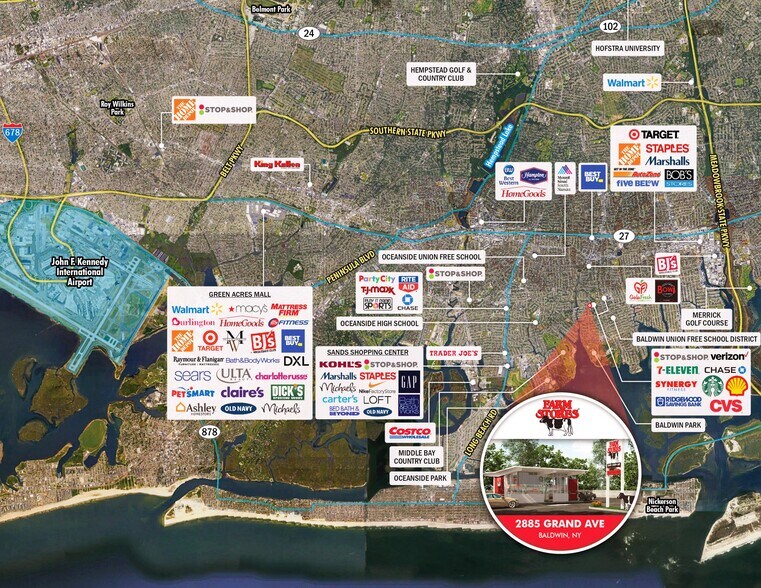 More Photos Of 2885 Grand Ave, Baldwin Freestanding For Sale