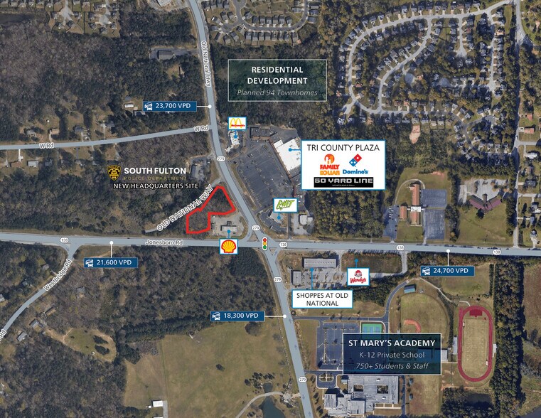 More Photos Of 0 Old National Hwy, Fairburn Land For Sale