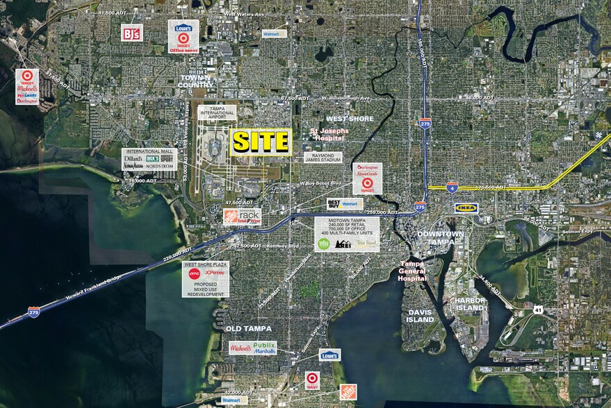 Primary Photo Of 4322 W Boy Scout Blvd, Tampa Land For Lease