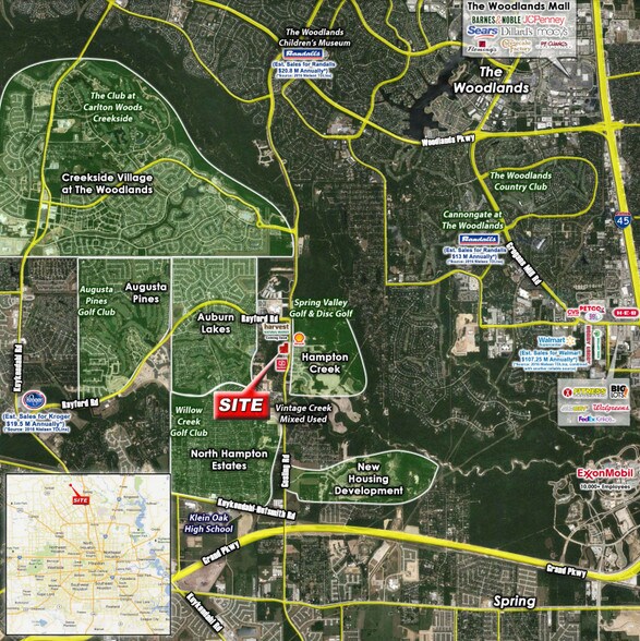 More Photos Of 24523-24527 Gosling Rd, Spring Land For Lease