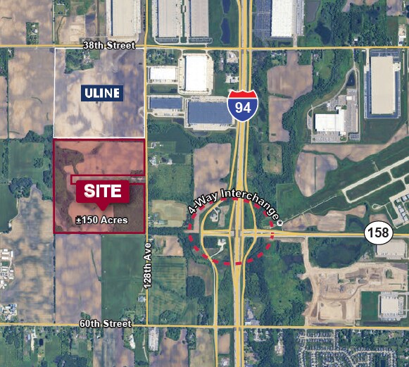 Primary Photo Of 5110 128th Ave, Kenosha Land For Sale