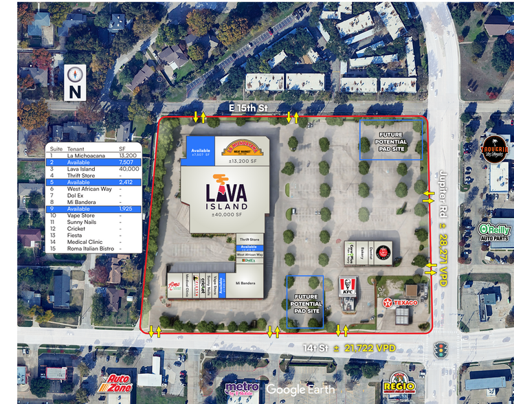 More Photos Of 1401-1409 Jupiter Rd, Plano Unknown For Lease