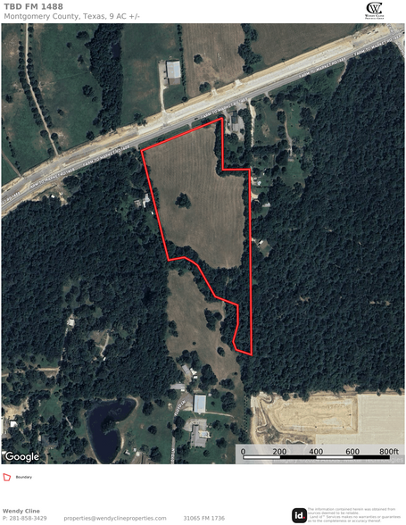 Primary Photo Of TBD FM 1488, Magnolia Land For Sale