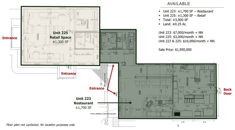 More Photos Of 223 & 225 Johnson St., Santa Fe Restaurant For Sale