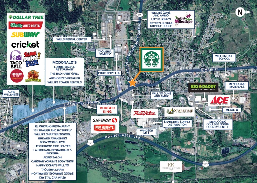 More Photos Of 788 S Main St, Willits Fast Food For Sale