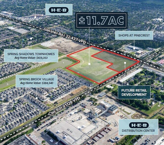 More Photos Of 10155 Clay Rd, Houston Land For Sale