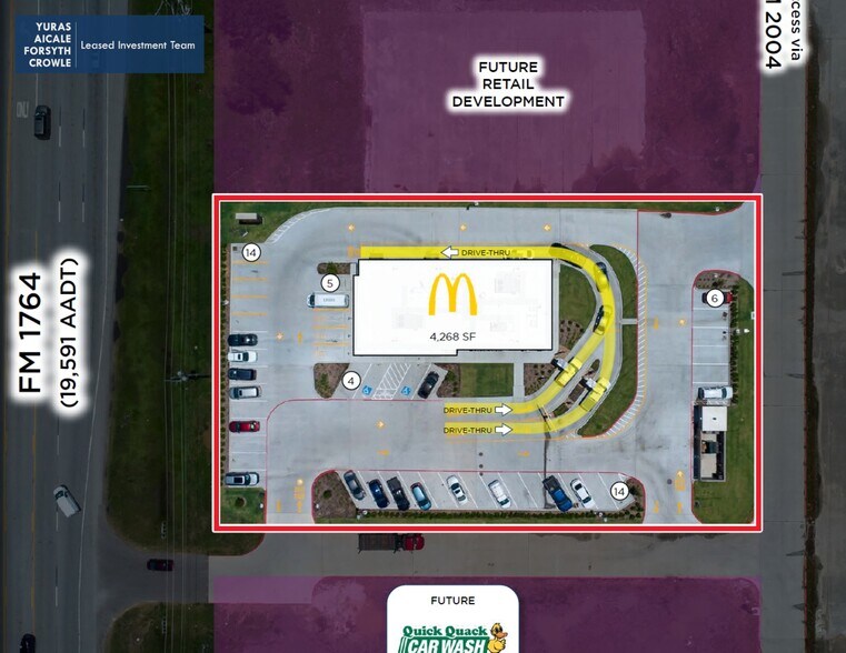 More Photos Of 2701 FM1764, Texas City Fast Food For Sale