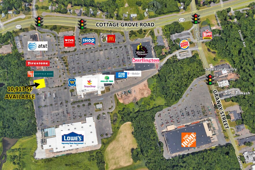 More Photos Of 331 Cottage Grove Rd, Bloomfield Freestanding For Lease