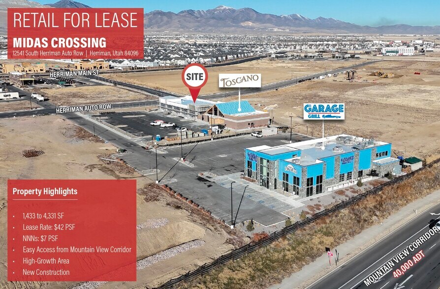 Primary Photo Of 12541 S Herriman Auto Row, Herriman Auto Repair For Lease