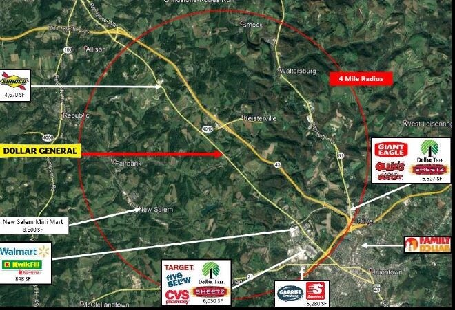 Primary Photo Of 100 Dearth Rd, Uniontown Freestanding For Sale