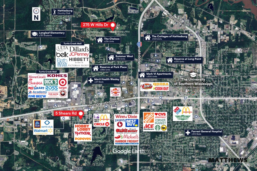 More Photos Of , Hattiesburg Multifamily For Sale