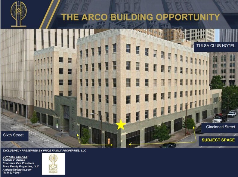 Primary Photo Of 119 E 6th St, Tulsa Office For Lease