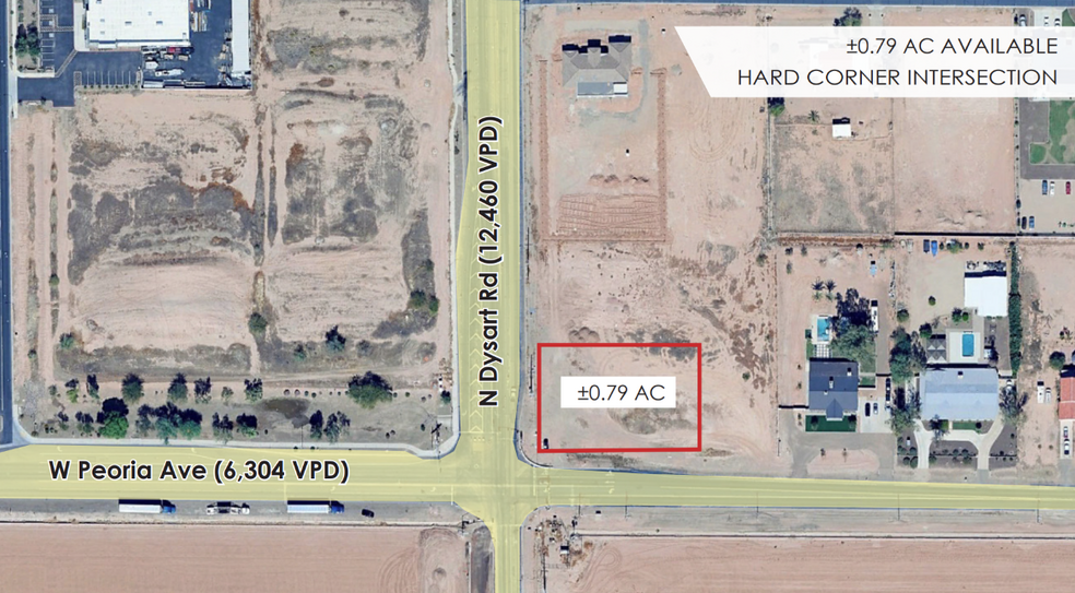 Primary Photo Of NEC Dysart Rd & Peoria ave, El Mirage Land For Sale