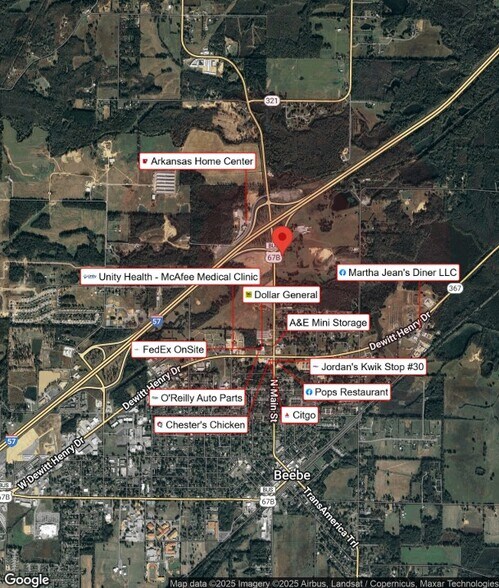 More Photos Of 2002 N Main St, Beebe Land For Sale