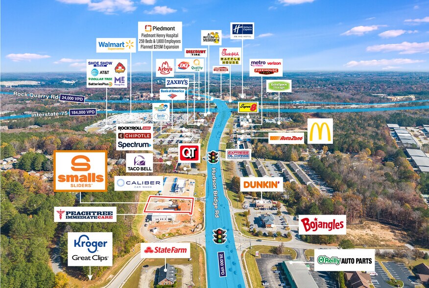 More Photos Of 1660 Hudson Bridge Rd, Stockbridge Fast Food For Sale