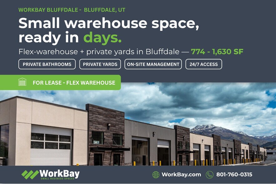 More Photos Of 955 14730 S, Bluffdale Flex For Lease