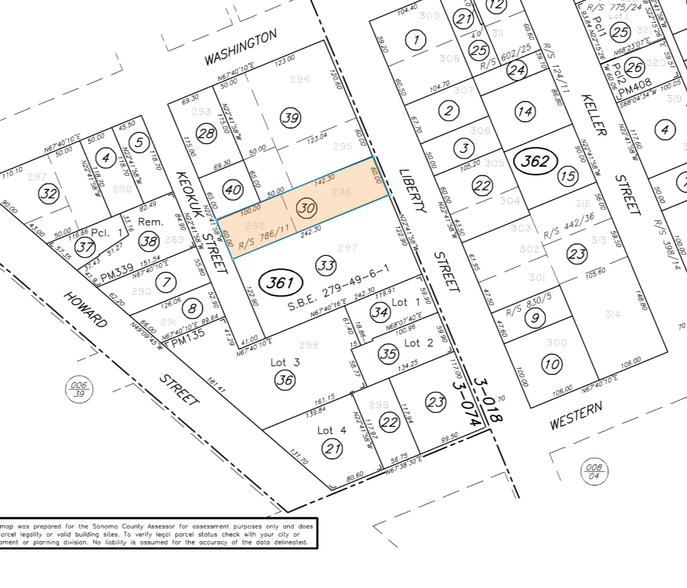 More Photos Of 131 Liberty St, Petaluma Land For Sale