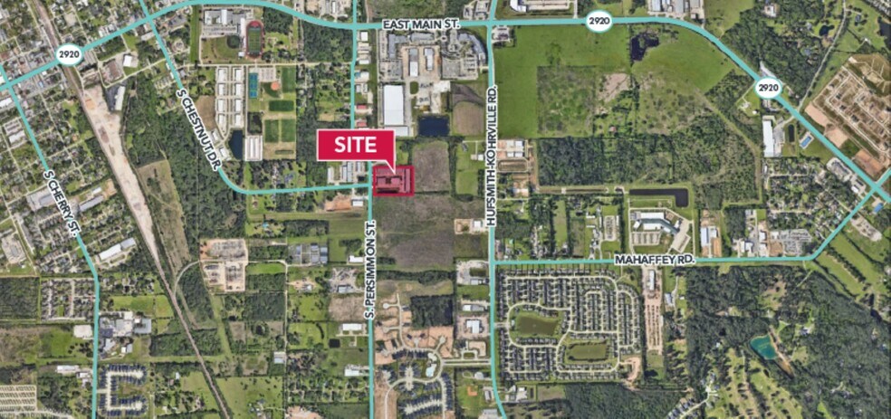 More Photos Of 701 S Persimmon St, Tomball Warehouse For Lease