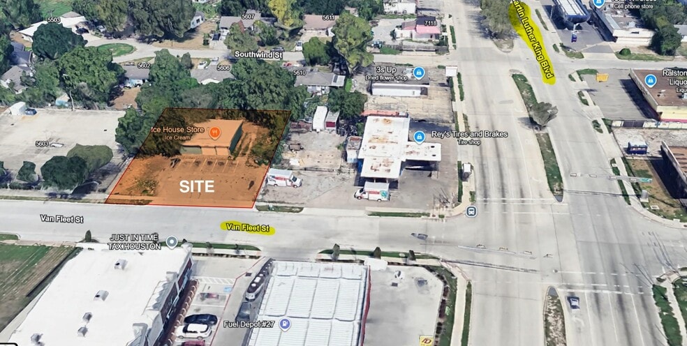 More Photos Of 5627 Van Fleet St, Houston General Retail For Sale