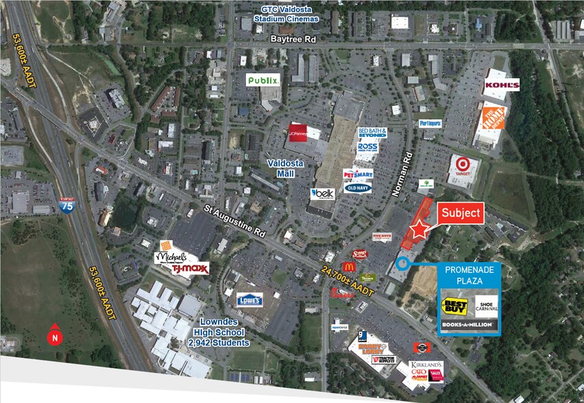 More Photos Of 1707-1729 Norman Dr, Valdosta General Retail For Lease
