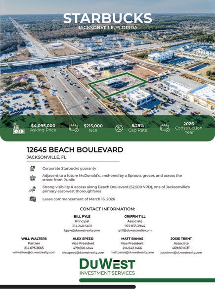 More Photos Of 12645 Beach Blvd, Jacksonville Fast Food For Sale
