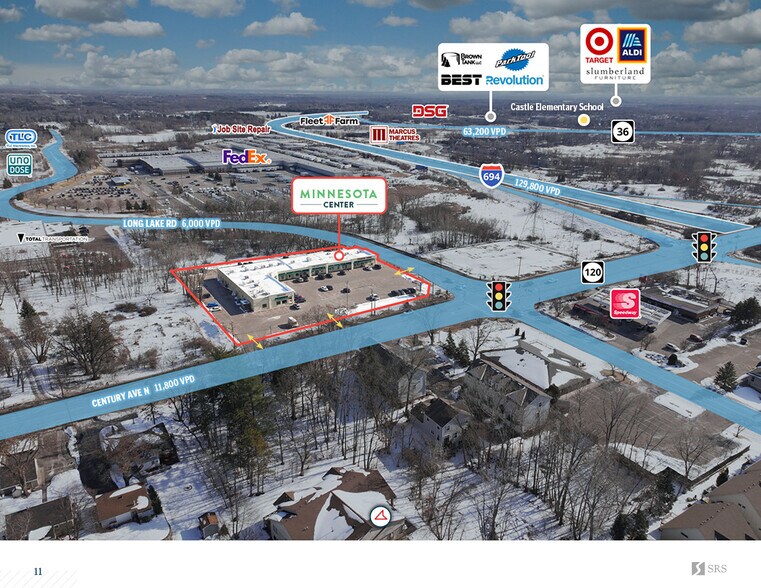 More Photos Of 3124-3156 Century Ave N, Mahtomedi General Retail For Sale