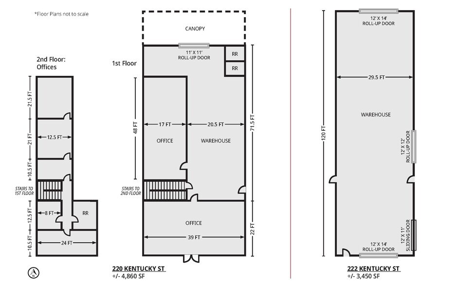 More Photos Of 220-222 Kentucky St, Bakersfield Warehouse For Lease