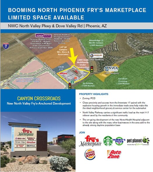 Primary Photo Of SWC North Valley Pkwy & Dove Valley Rd, Phoenix Specialty For Lease