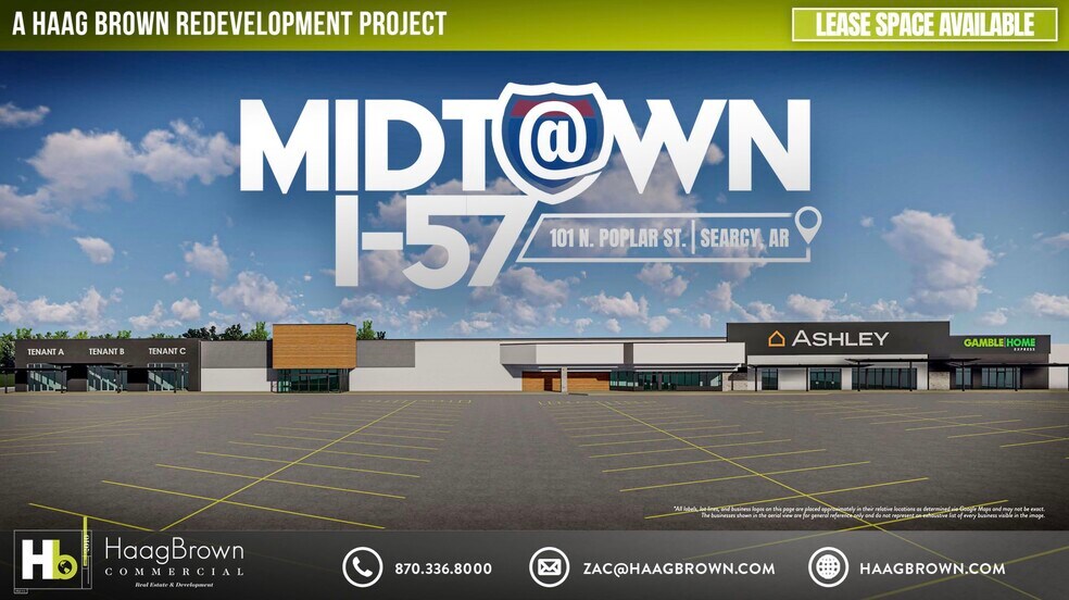 Primary Photo Of 101 N Poplar St, Searcy Storefront For Sale