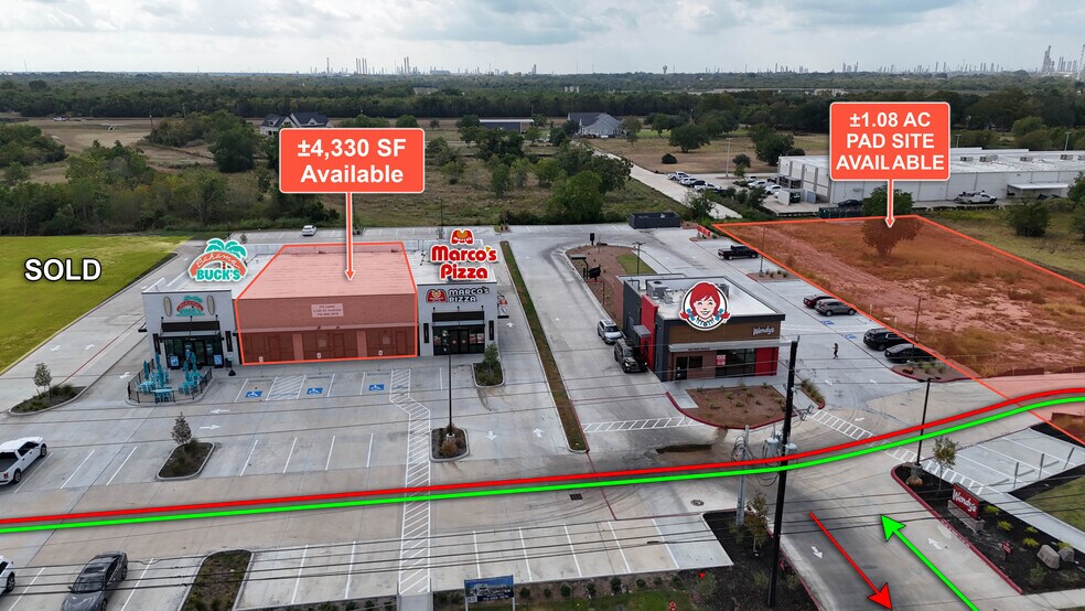 More Photos Of SWQ FM 565 & Eagle Dr, Mont Belvieu Land For Lease