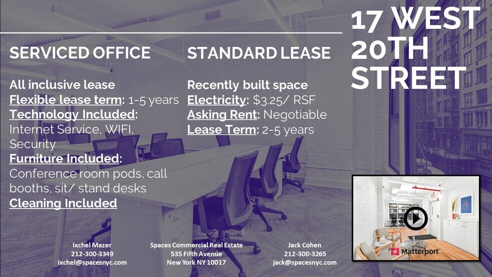 More Photos Of 17 W 20th St, New York Loft Creative Space For Lease