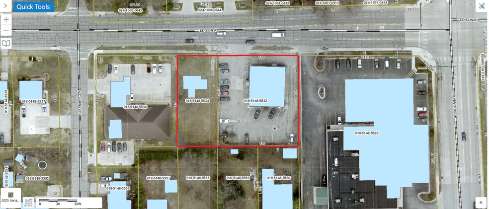 Primary Photo Of 2016 Edison Rd, South Bend Land For Sale