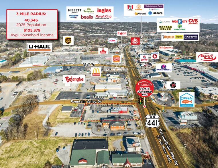More Photos Of 6725 Maynardville Pike, Knoxville Fast Food For Sale