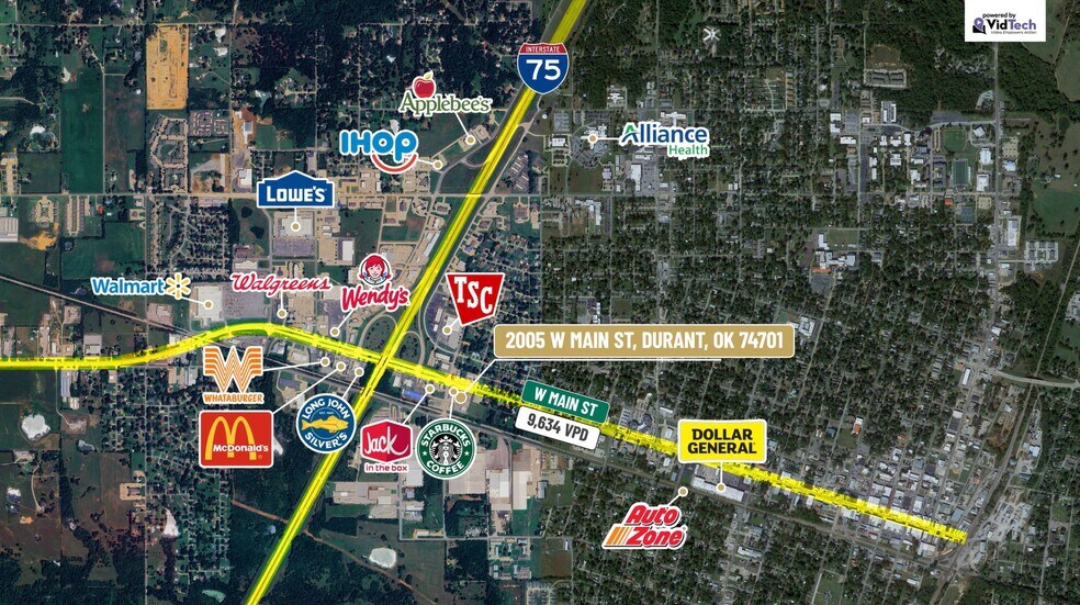 More Photos Of W Main st, Durant Land For Lease