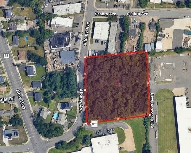 Primary Photo Of 667 Albany ave, Amityville Land For Sale