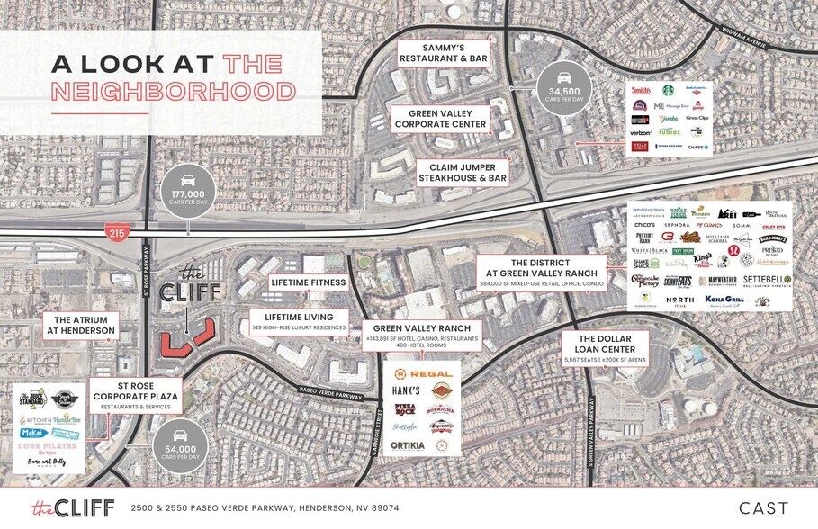 More Photos Of 2500 Paseo Verde Pky, Henderson General Retail For Lease