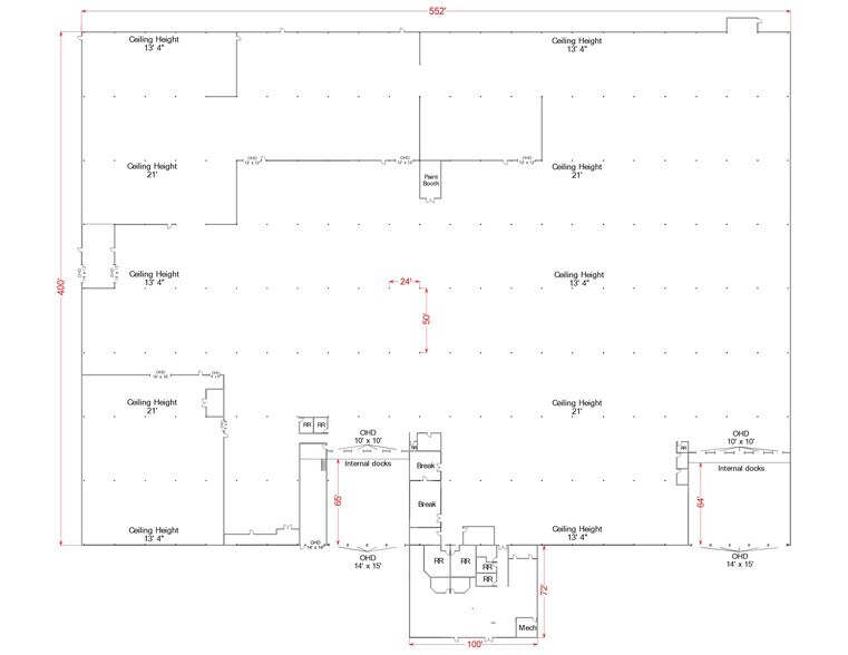 More Photos Of 301 N Taylor Rd, Garrett Warehouse For Lease