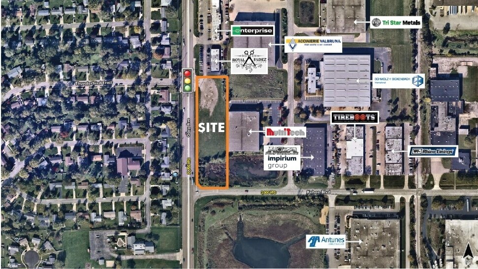 More Photos Of NEC Of Gary And Kehoe Blvd, Carol Stream Land For Sale