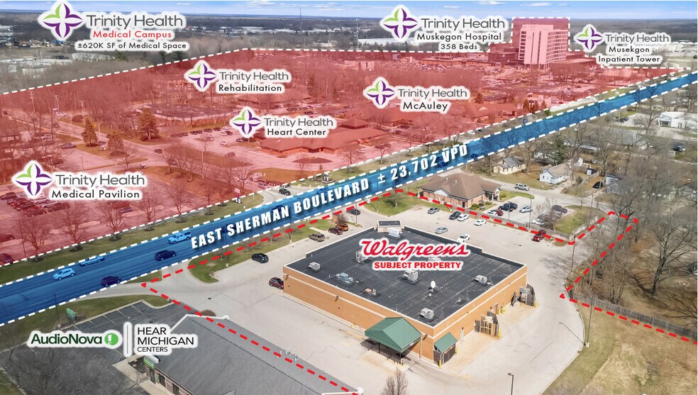 More Photos Of 1171 E Sherman Blvd, Norton Shores Drugstore For Sale