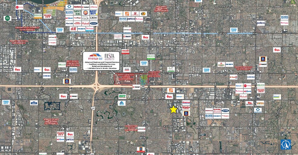 More Photos Of Country Club Dr & Baseline Rd SSEC, Gilbert Storefront Retail Office For Lease